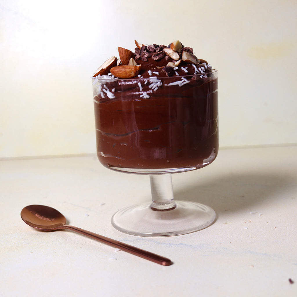 chocolate coconut pudding